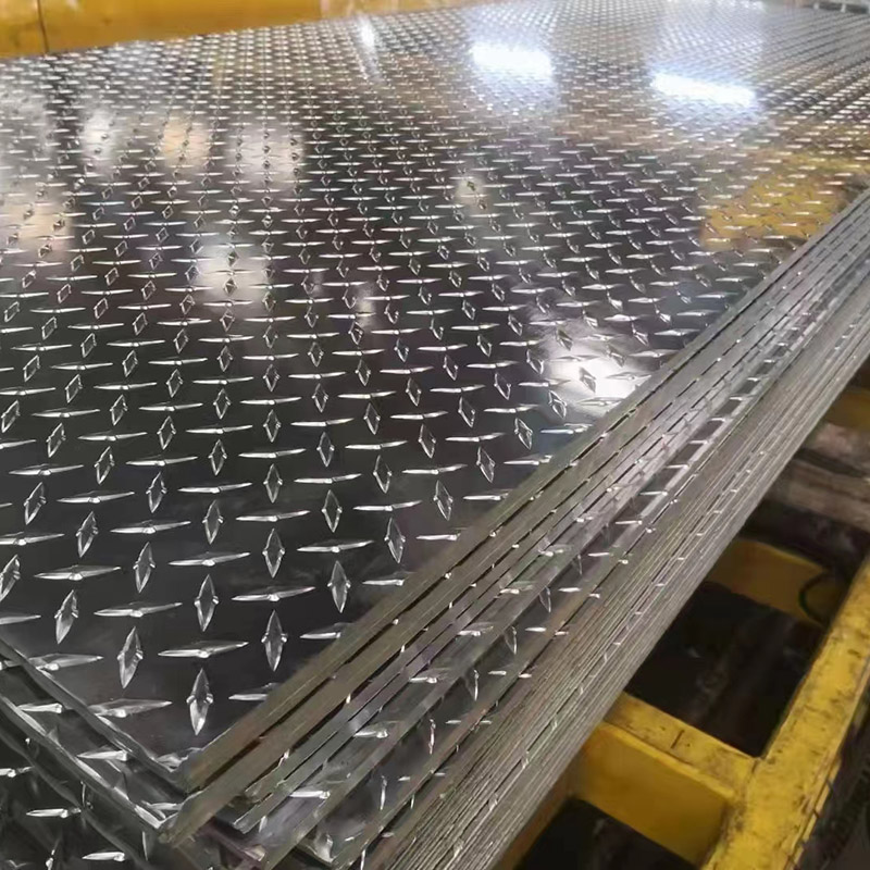 Plaque de contrôle en aluminium antidérapante 
